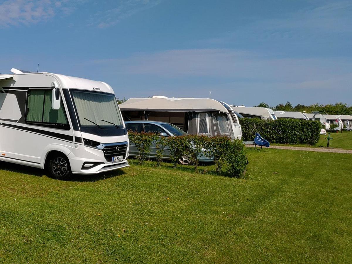 Nissum Fjord Camping Fjand Garde Bagian luar foto