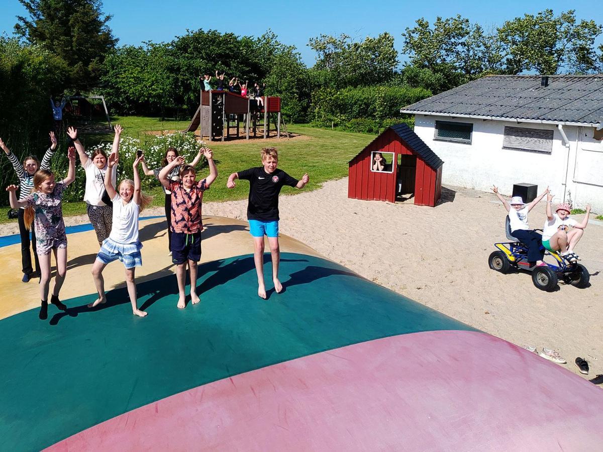 Nissum Fjord Camping Fjand Garde Bagian luar foto